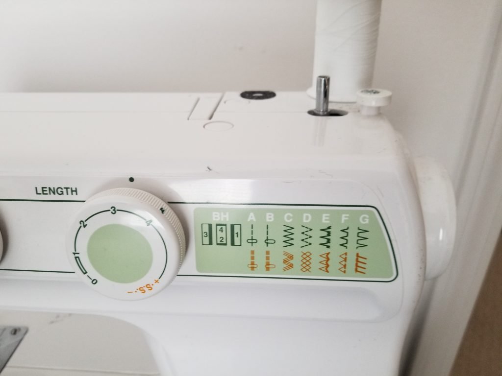 Stitches on the Janome 2212